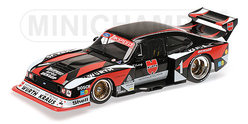 Minichamps 1/18 Ford Capri Turbo GR. 5-Kraus Hifi-Klaus